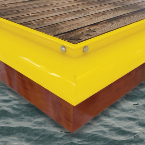 2373-d type dock bumper omega